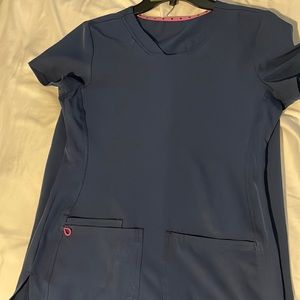 Heartsoul Navy Blue Scrub Set size XS